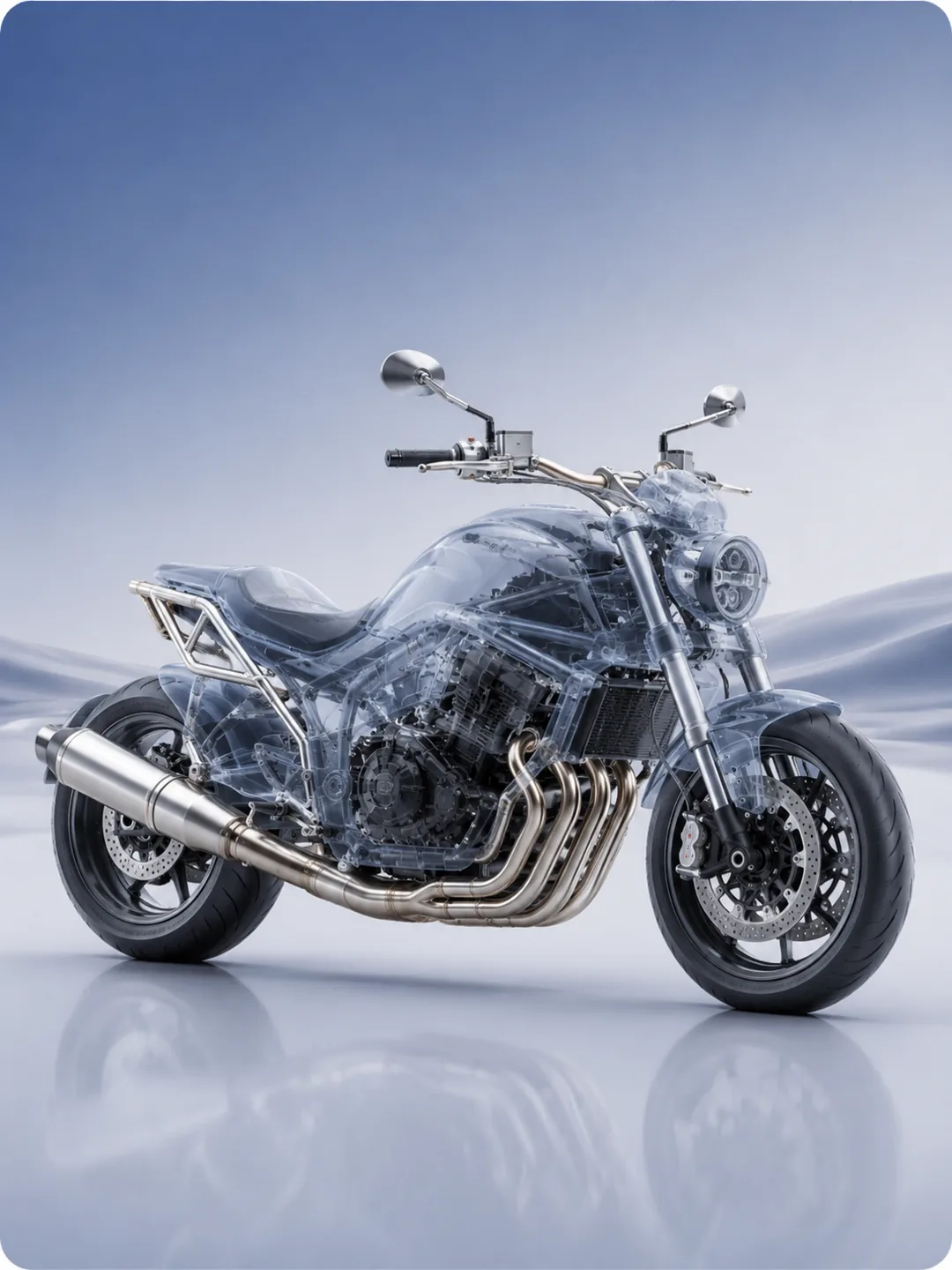 Motorcycle and bicycle tube parts application