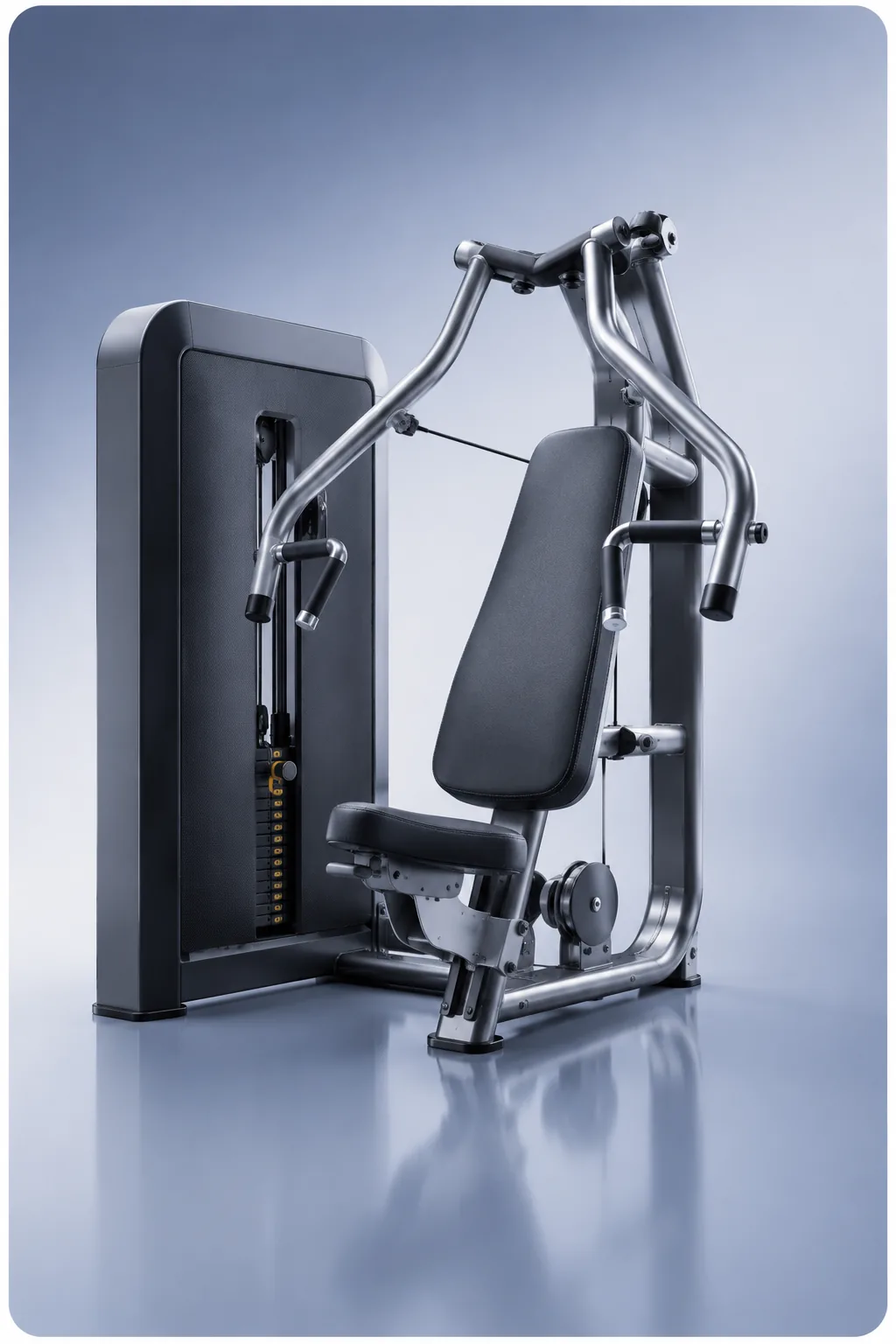 Fitness equipment tube frame application
