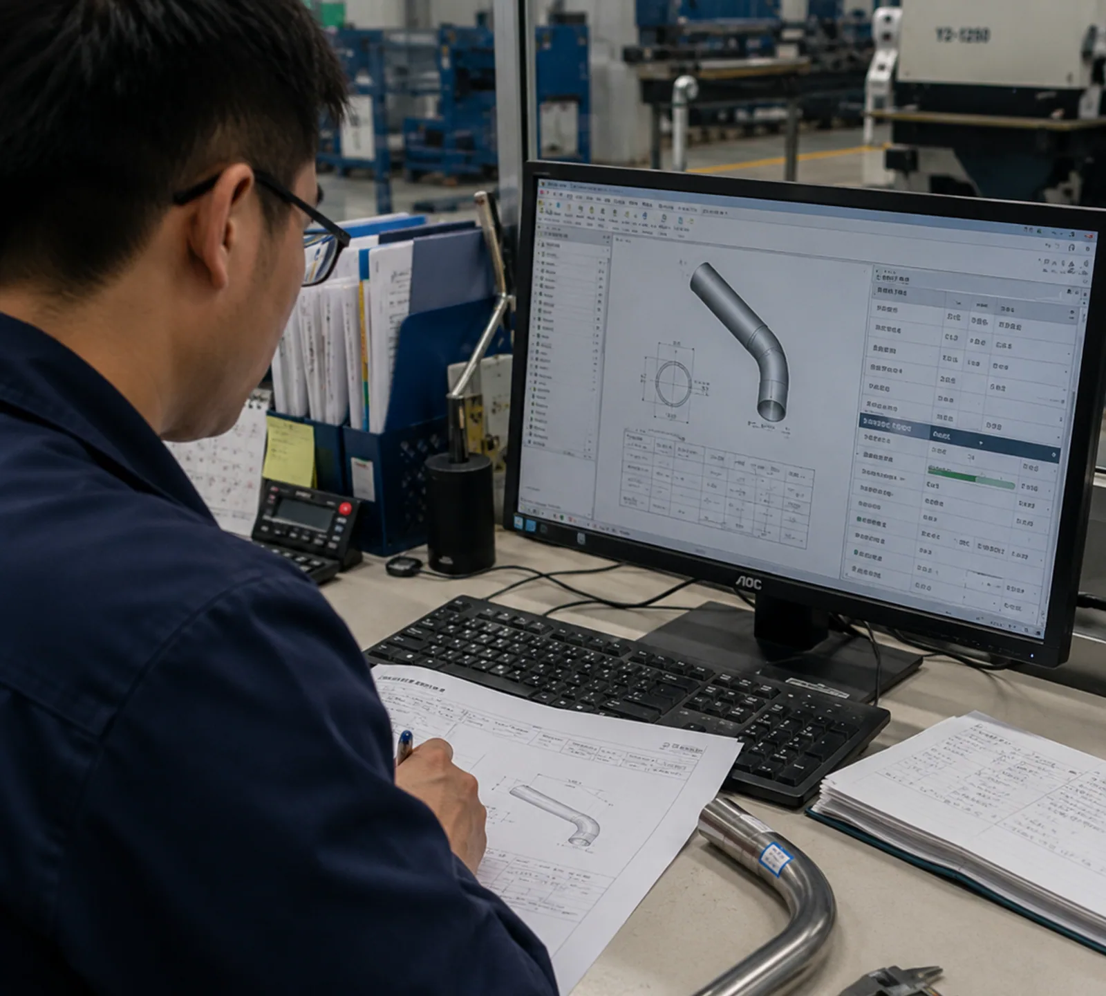 Tube processing requirement analysis