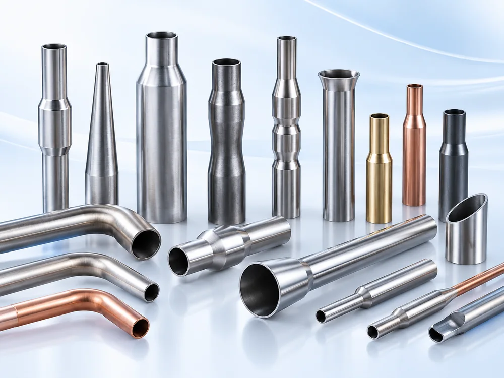 Tube End Forming Machines processed component detail