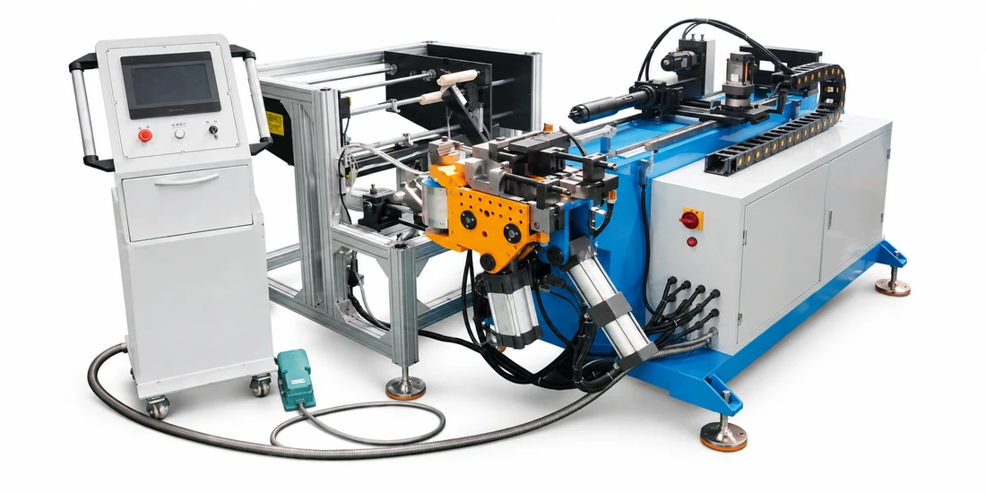 Automatic Loading Tube Bender — original RAYSUN catalog equipment
